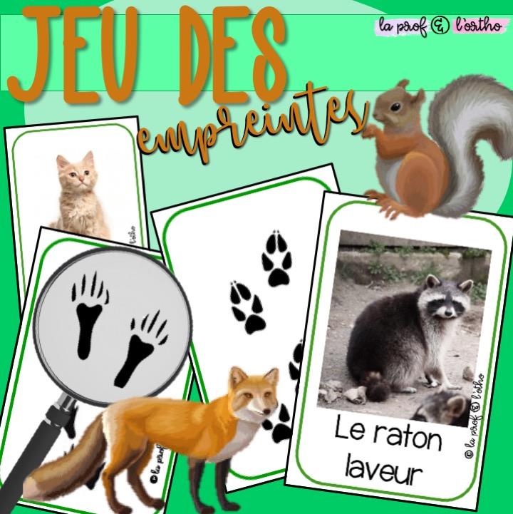Empreintes d'animaux