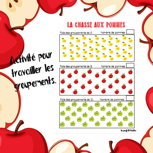 La chasse aux pommes