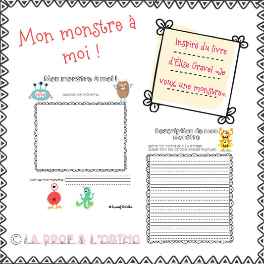 Mon monstre à moi